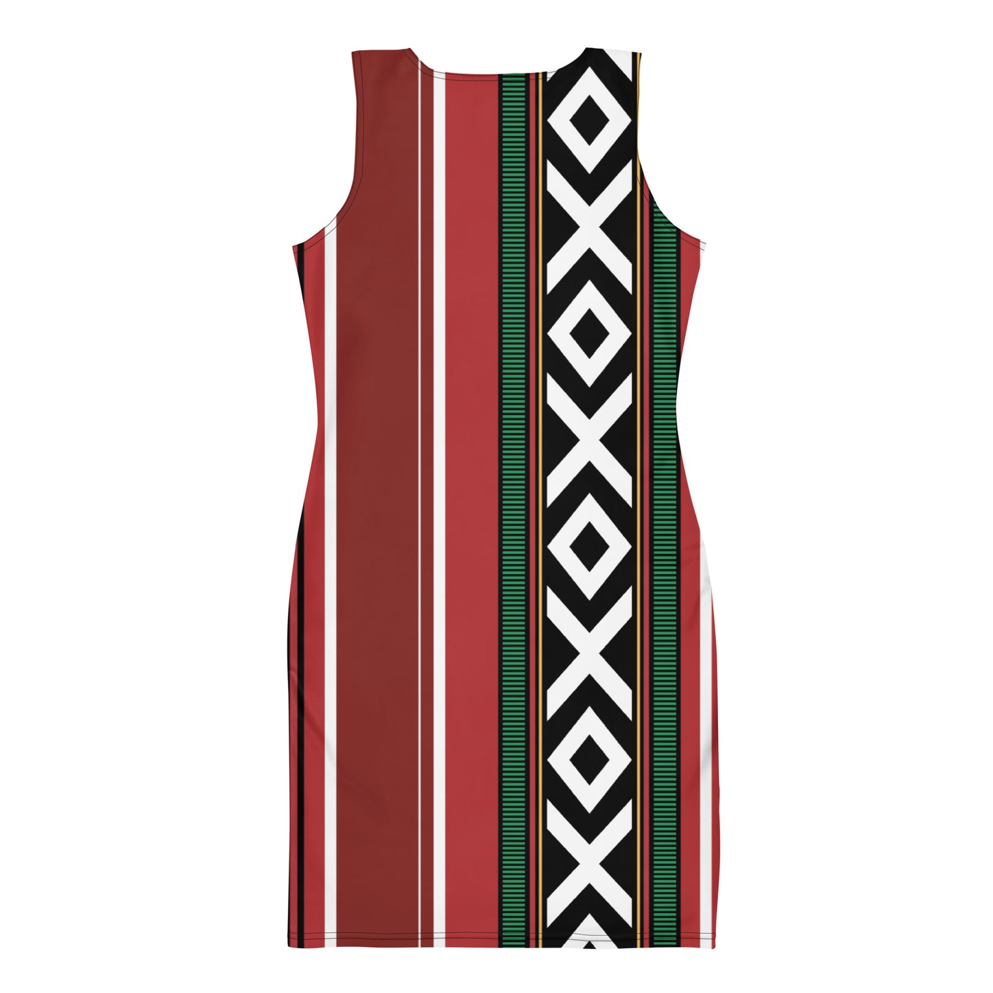 The Arabian Bedouin Sadu Style Traditional Motif - Bodycon dress by Craitza©