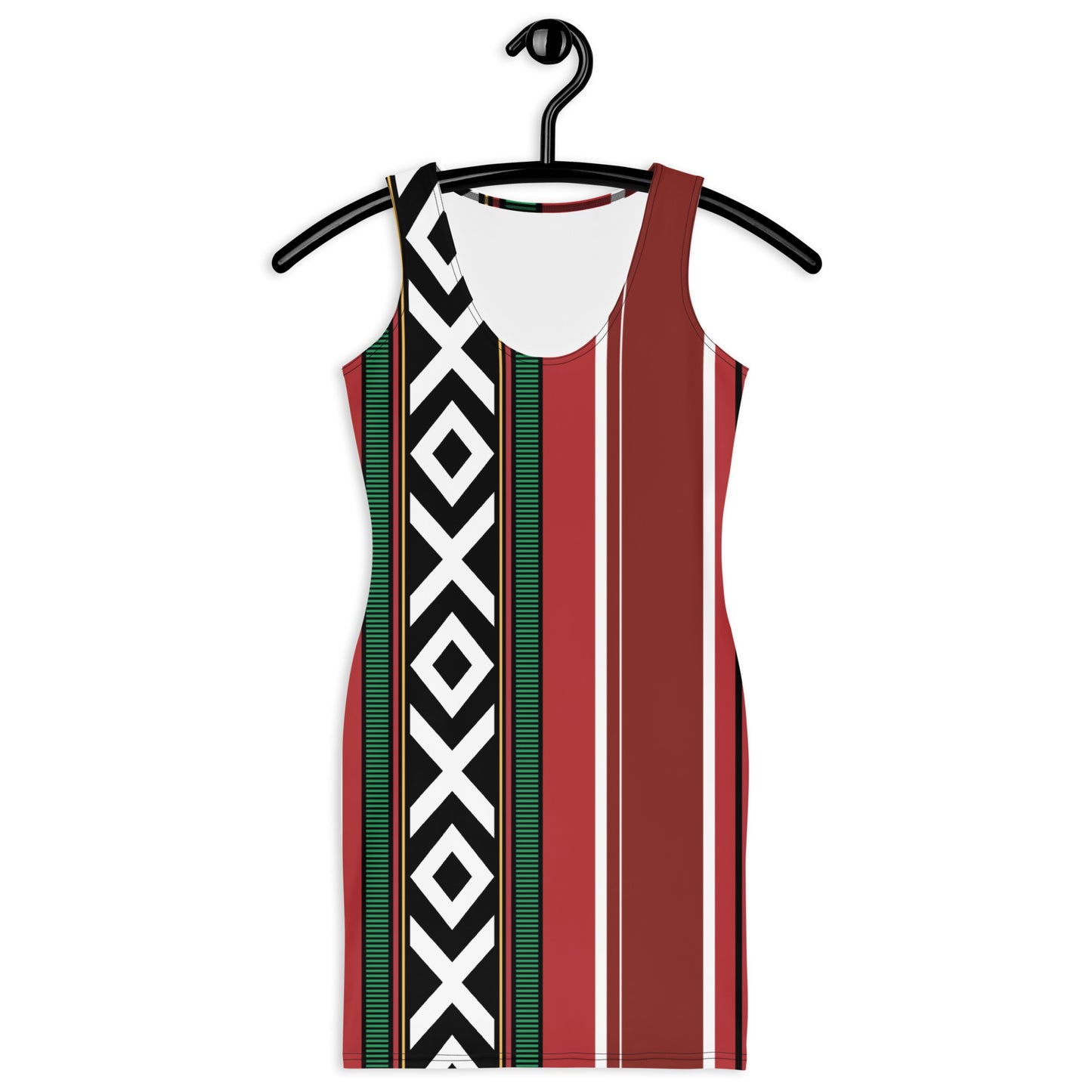 The Arabian Bedouin Sadu Style Traditional Motif - Bodycon dress by Craitza©