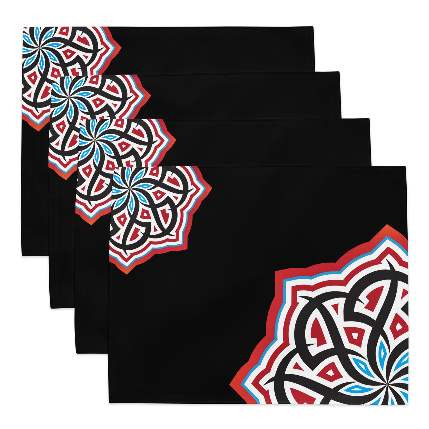Arabian Summer Dream - Placemat Set by Craitza© Black Edition