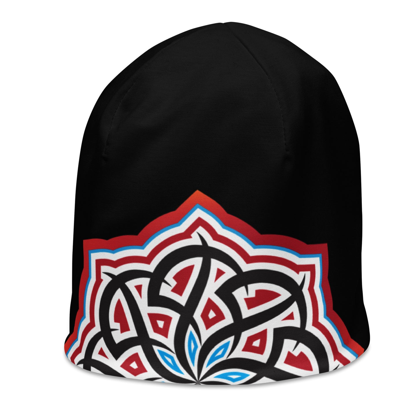 Arabian Summer Dream - The All-Over Print Beanie by Craitza© Black Edition