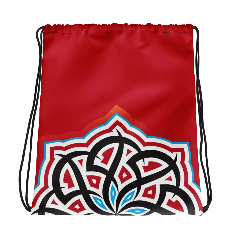 Arabian Summer Dream Red - Drawstring bag by Craitza© Red Edition