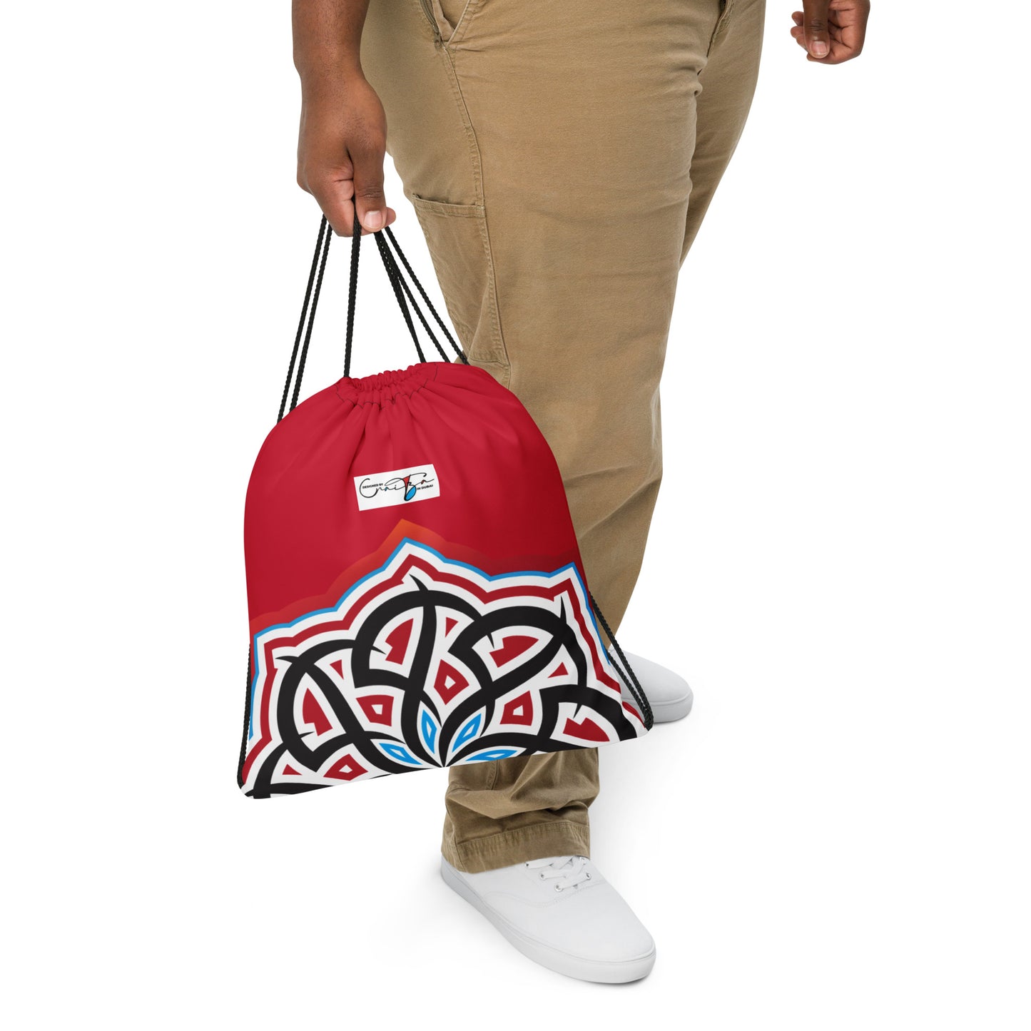Arabian Summer Dream Red - Drawstring bag by Craitza© Red Edition