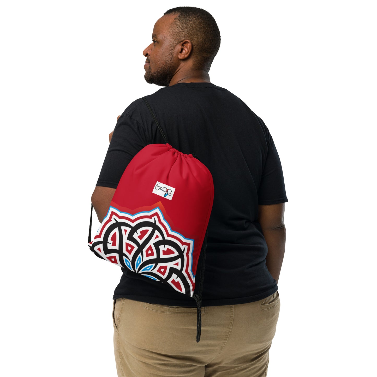 Arabian Summer Dream Red - Drawstring bag by Craitza© Red Edition
