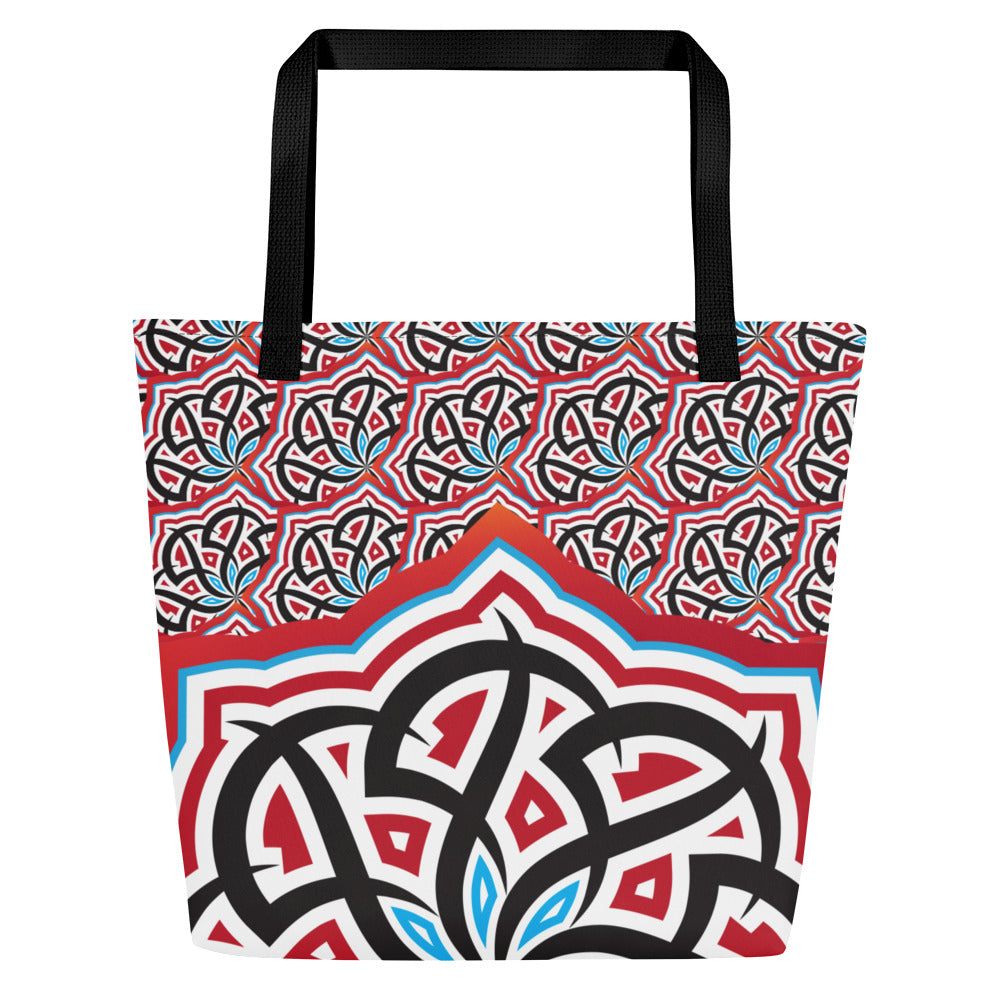 Arabian Summer Dream - All-Over Print Large Tote Bag by Craitza©