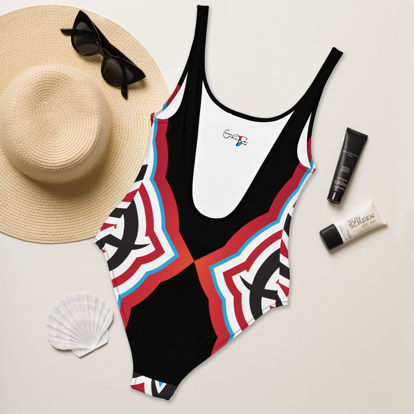 Arabian Summer Dream - One-Piece Swimsuit by Craitza© Black Edition