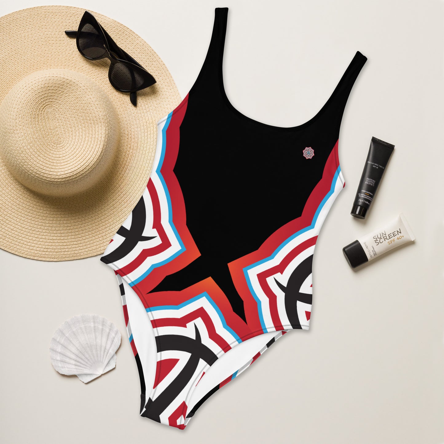 Arabian Summer Dream - One-Piece Swimsuit by Craitza© Black Edition