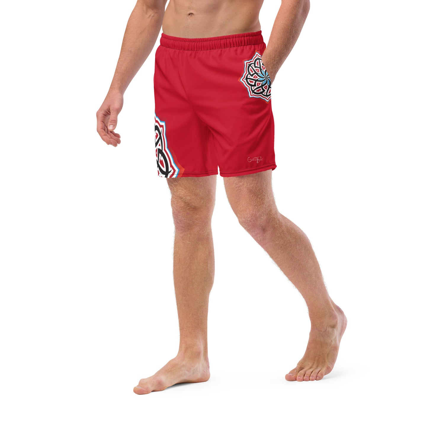 Arabian Summer Dream - Men's swim trunks by Craitza© Red Edition