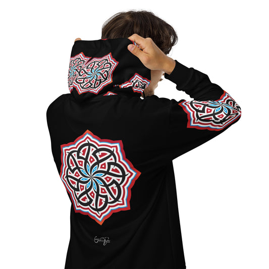 Arabian Summer Dream - Unisex zip hoodie by Craitza© Black Edition