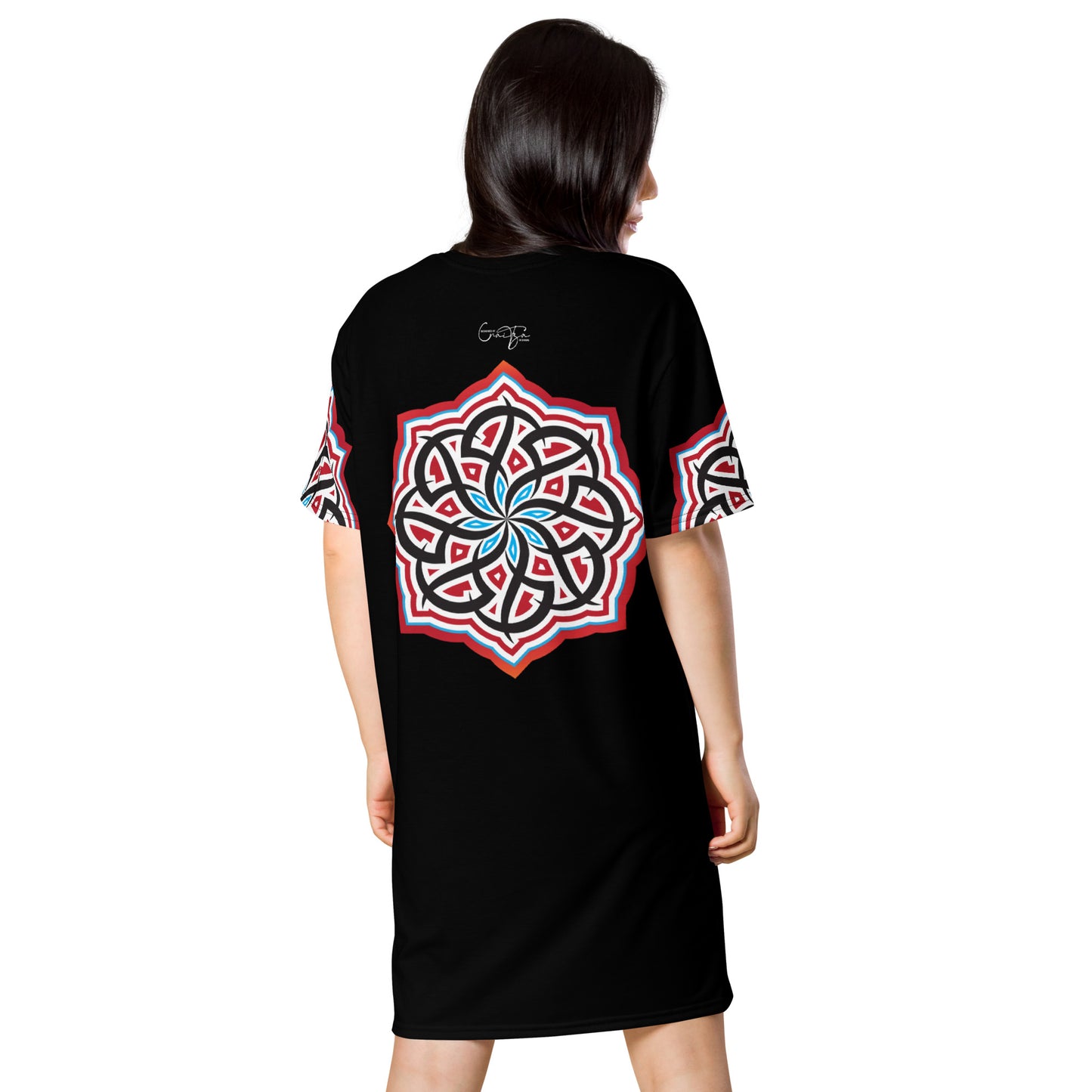 Arabian Summer Dream - T-shirt Dress by Craitza© Black Edition
