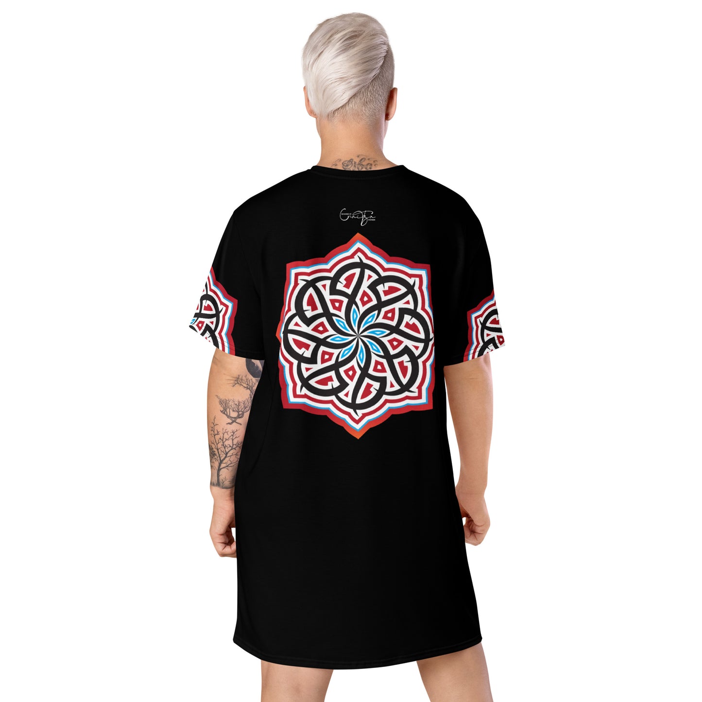 Arabian Summer Dream - T-shirt Dress by Craitza© Black Edition