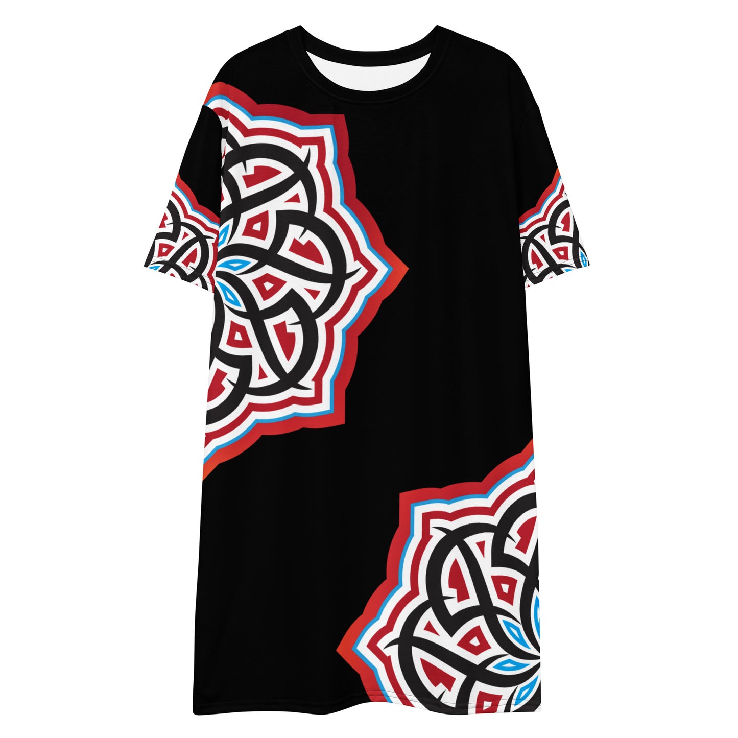 Arabian Summer Dream - T-shirt Dress by Craitza© Black Edition