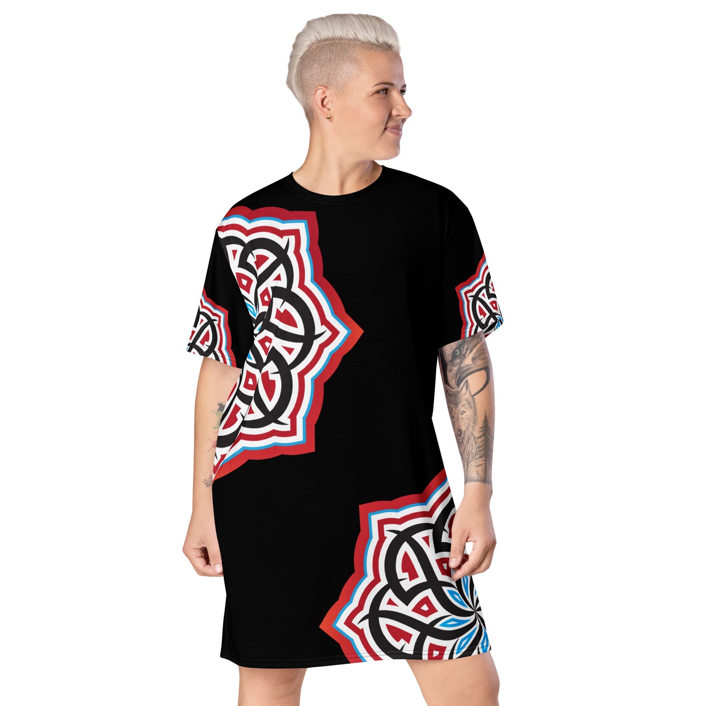 Arabian Summer Dream - T-shirt Dress by Craitza© Black Edition