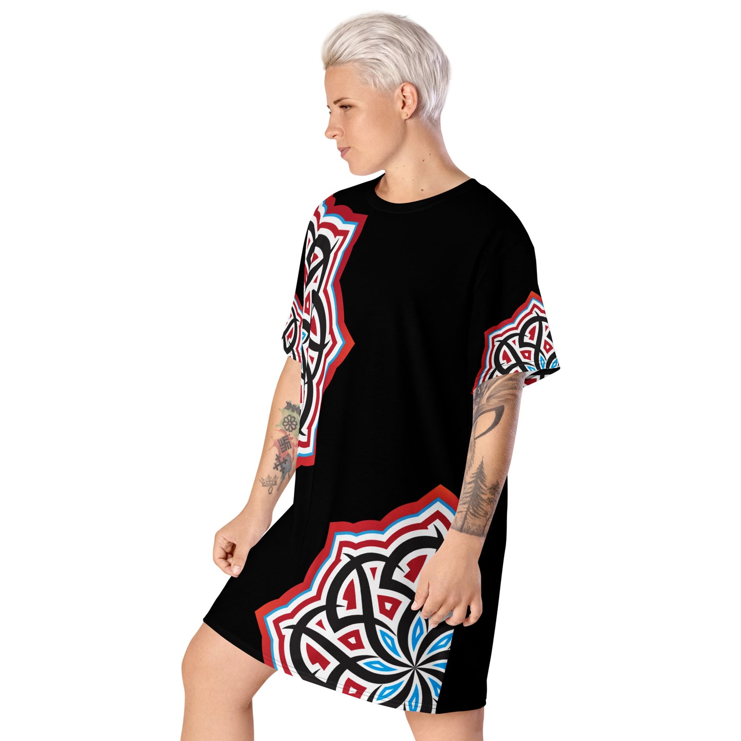Arabian Summer Dream - T-shirt Dress by Craitza© Black Edition
