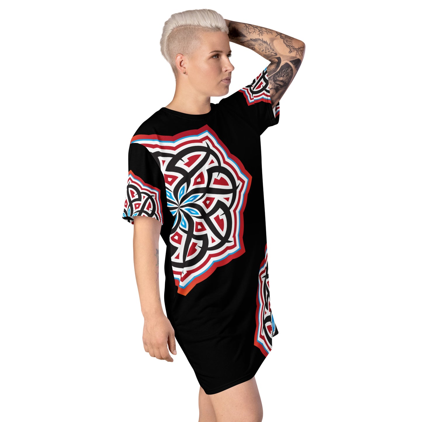 Arabian Summer Dream - T-shirt Dress by Craitza© Black Edition