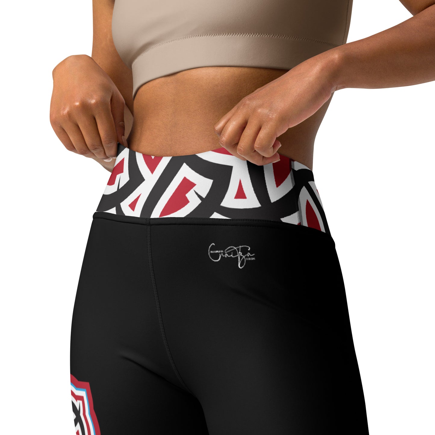 Arabian Summer Dream - Yoga Leggings by Craitza© Black Edition