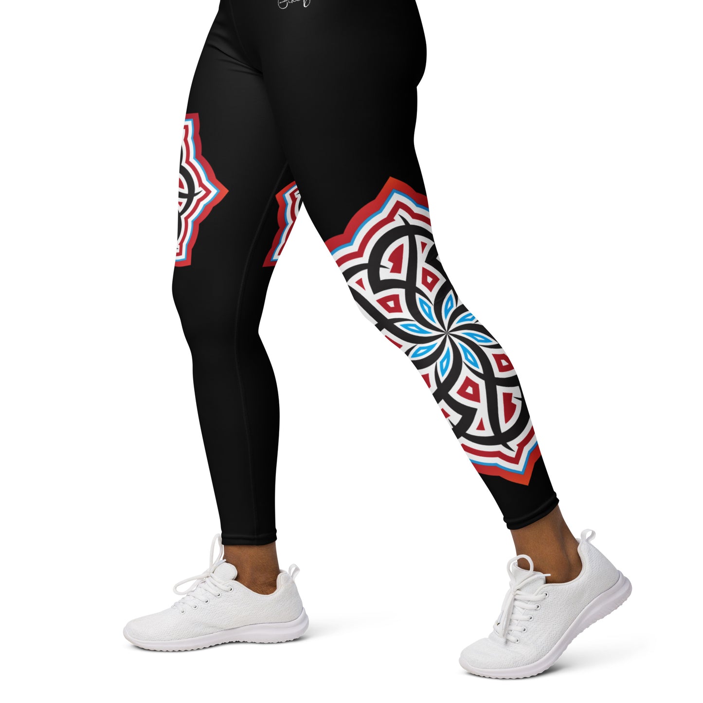 Arabian Summer Dream - Yoga Leggings by Craitza© Black Edition