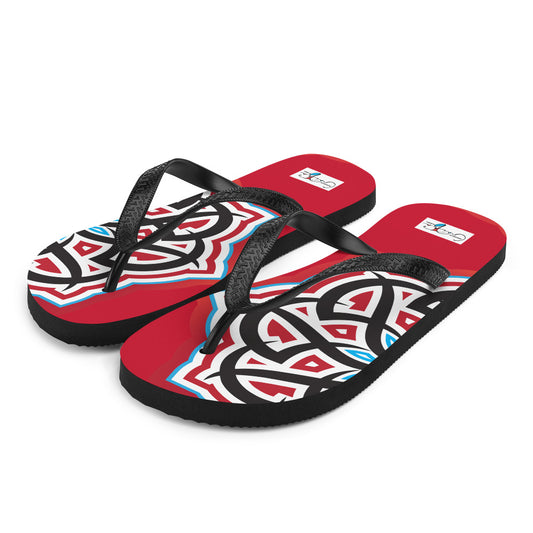 Arabian Summer Dream Red - Flip-Flops by Craitza© Red Edition