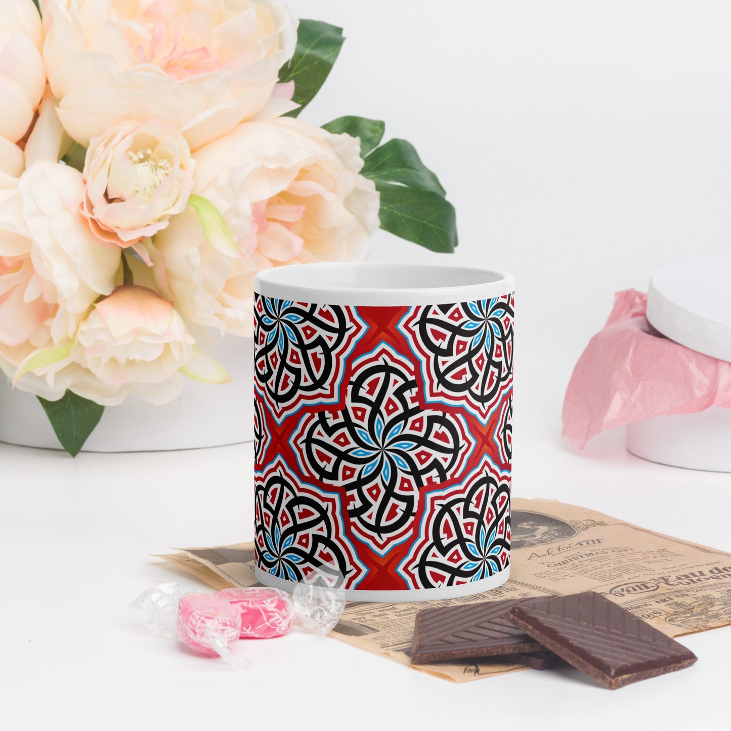 Arabian Summer Dream - White glossy mug by Craitza©