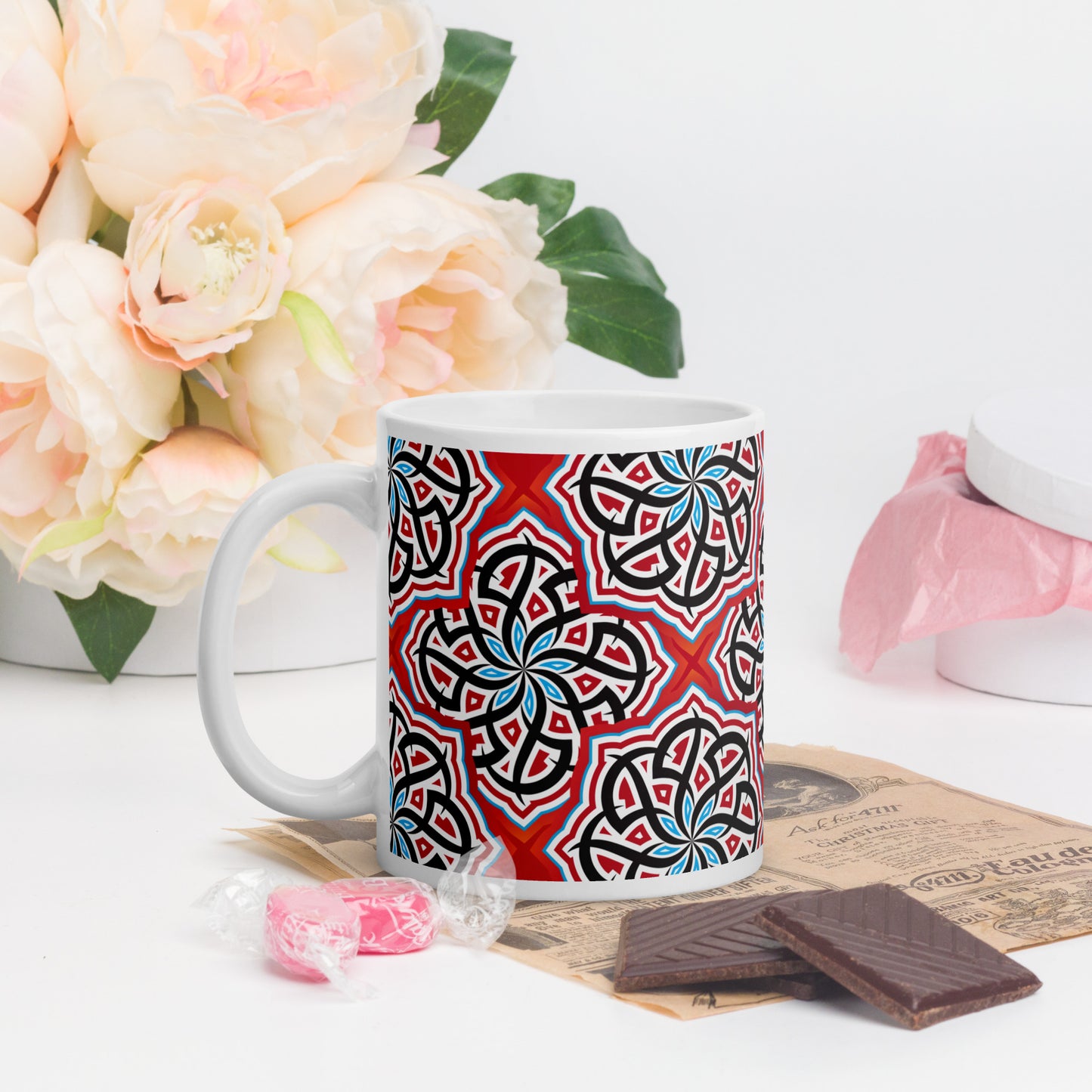 Arabian Summer Dream - White glossy mug by Craitza©