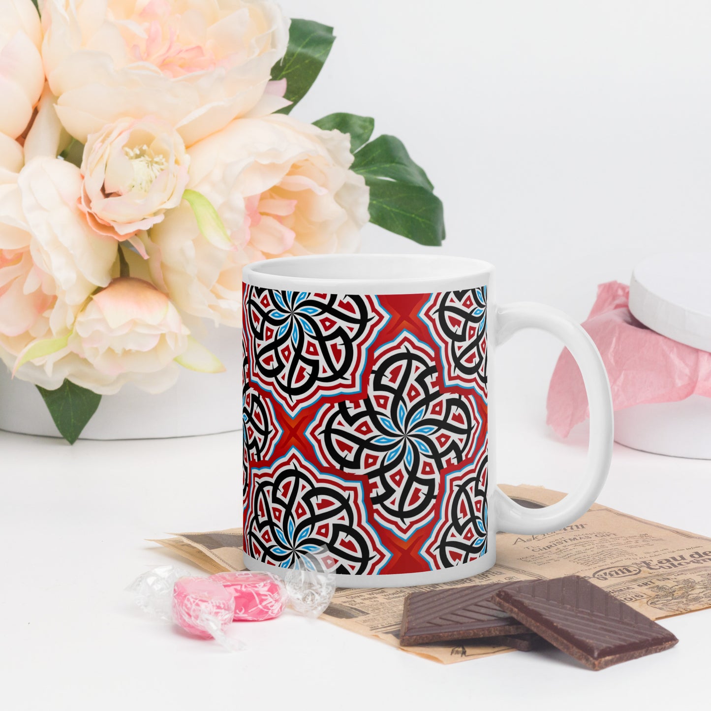 Arabian Summer Dream - White glossy mug by Craitza©