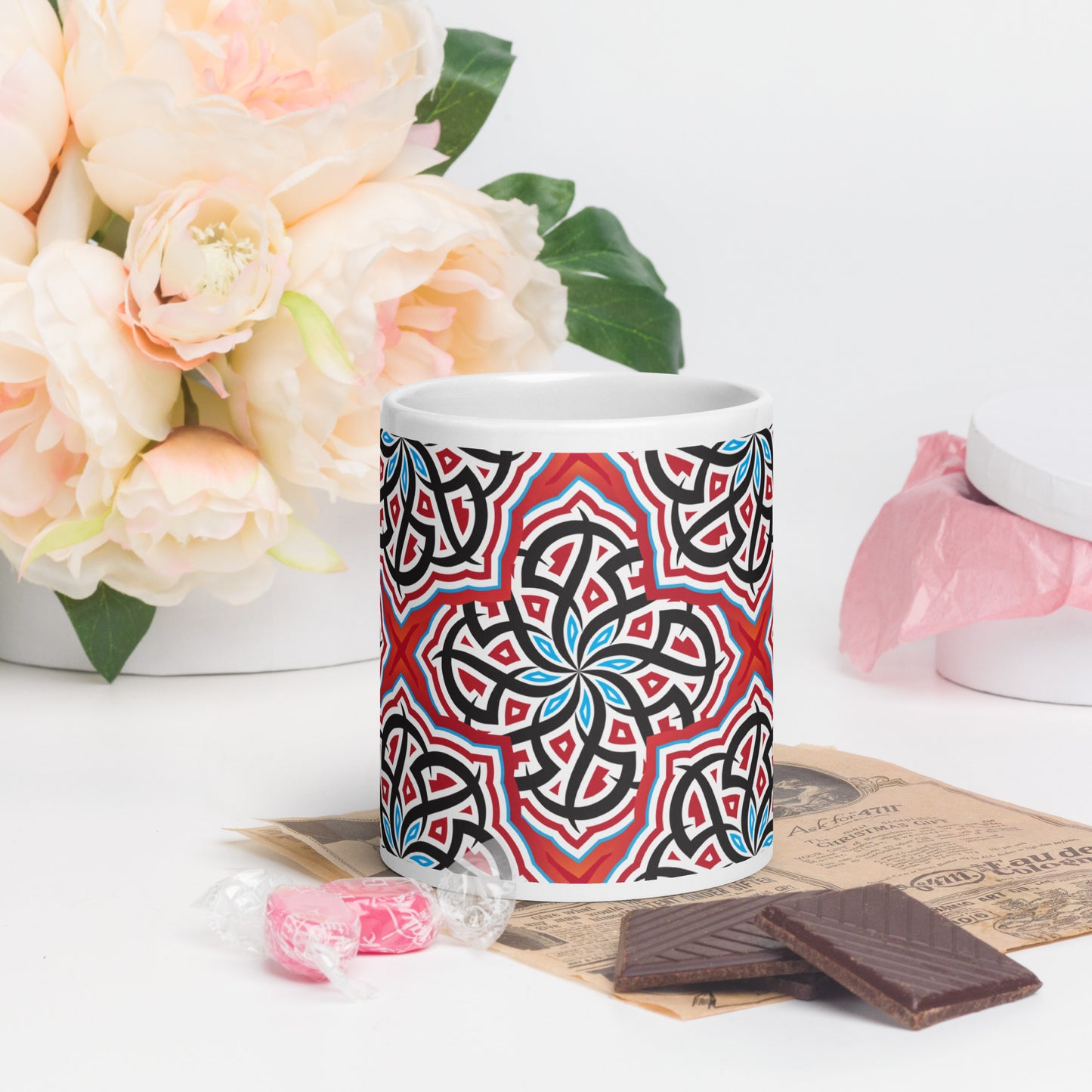Arabian Summer Dream - White glossy mug by Craitza©