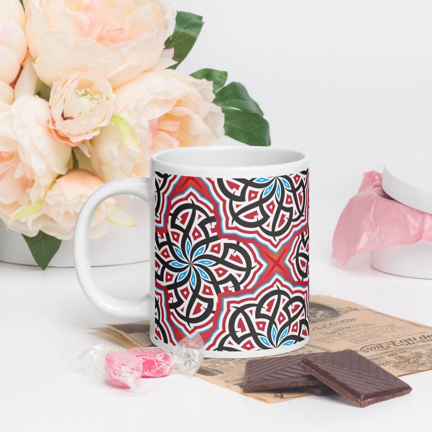 Arabian Summer Dream - White glossy mug by Craitza©