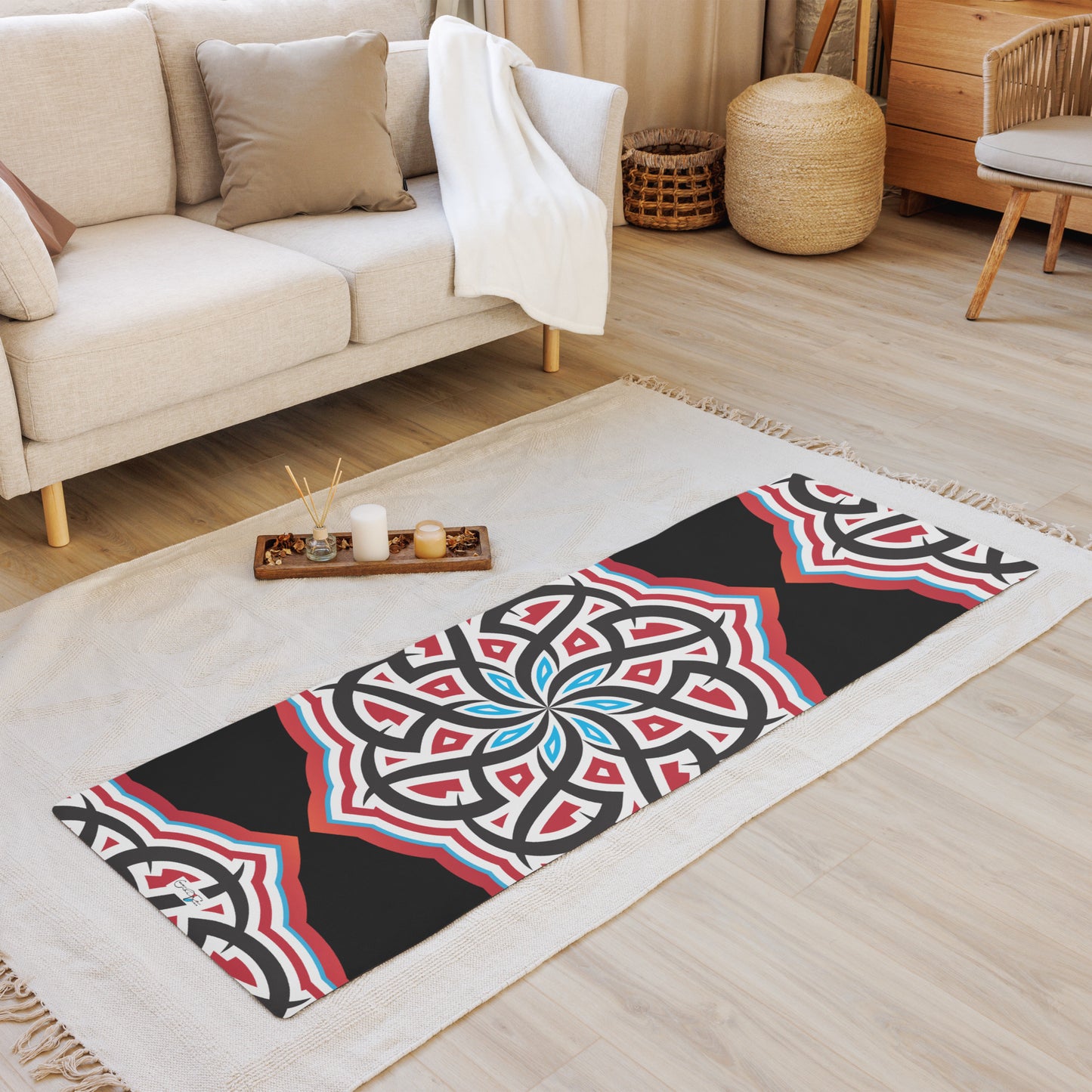 Arabian Summer Dreams - Yoga mat by Craitza© Black Edition